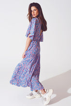 Load image into Gallery viewer, Open Back Purple Maxi Dress