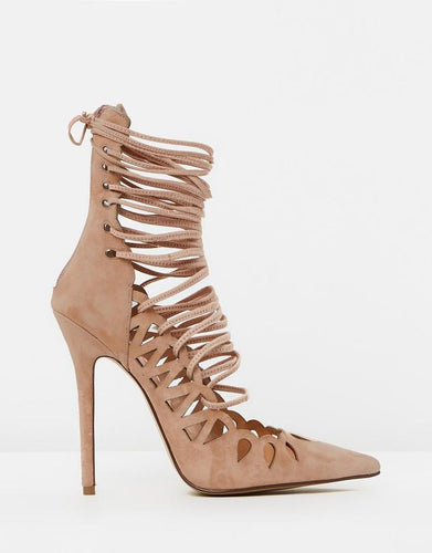 The Breanna in Blush Suede by SBB the Label