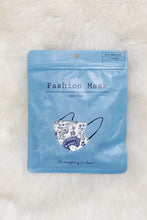 Load image into Gallery viewer, Paisley Fabric Mask in White