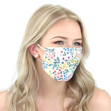 Load image into Gallery viewer, Reusable Cloth Face Mask With PM2.5 Filter and Nose Bridge