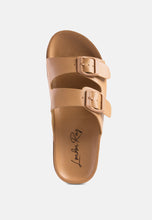 Load image into Gallery viewer, Minata Platform Buckled Slide Sandals