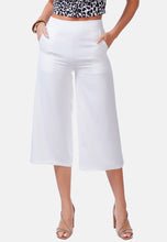 Load image into Gallery viewer, High Rise Cropped Culottes Trousers