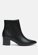 Load image into Gallery viewer, Thalia Pointed Toe Ankle Boots