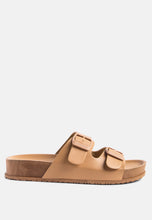 Load image into Gallery viewer, Minata Platform Buckled Slide Sandals