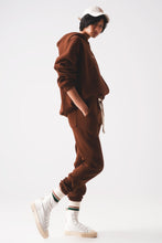 Load image into Gallery viewer, Cotton Jogger in Brown