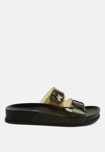 Load image into Gallery viewer, Minata Platform Buckled Slide Sandals