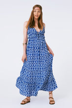 Load image into Gallery viewer, Boho Printed Strappy Maxi Dress