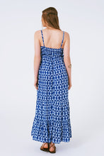 Load image into Gallery viewer, Boho Printed Strappy Maxi Dress