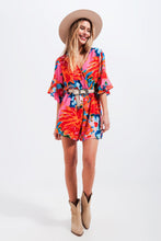 Load image into Gallery viewer, Wrap Playsuit in Floral