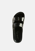 Load image into Gallery viewer, Minata Platform Buckled Slide Sandals