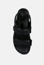 Load image into Gallery viewer, Anvil Quilted Platform Sandals