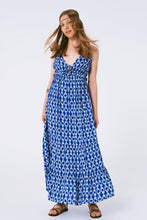 Load image into Gallery viewer, Boho Printed Strappy Maxi Dress