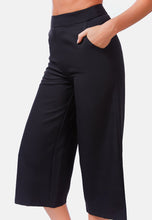 Load image into Gallery viewer, High Rise Cropped Culottes Trousers