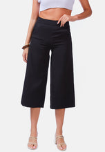 Load image into Gallery viewer, High Rise Cropped Culottes Trousers