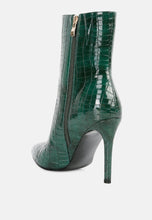 Load image into Gallery viewer, Momoa High Heel Ankle Boots