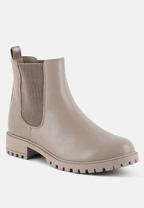 Stella Croc Back Chelsea Boots