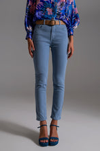 Load image into Gallery viewer, Stretch Cotton Skinny Jeans in Blue