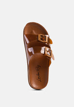 Load image into Gallery viewer, Minata Platform Buckled Slide Sandals