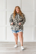 Load image into Gallery viewer, Sweet Camo Twill Jacket- Plus