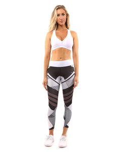 Cylindrical Mesh Leggings