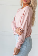 Load image into Gallery viewer, What a Beauty Drop Shoulder Top- Pink