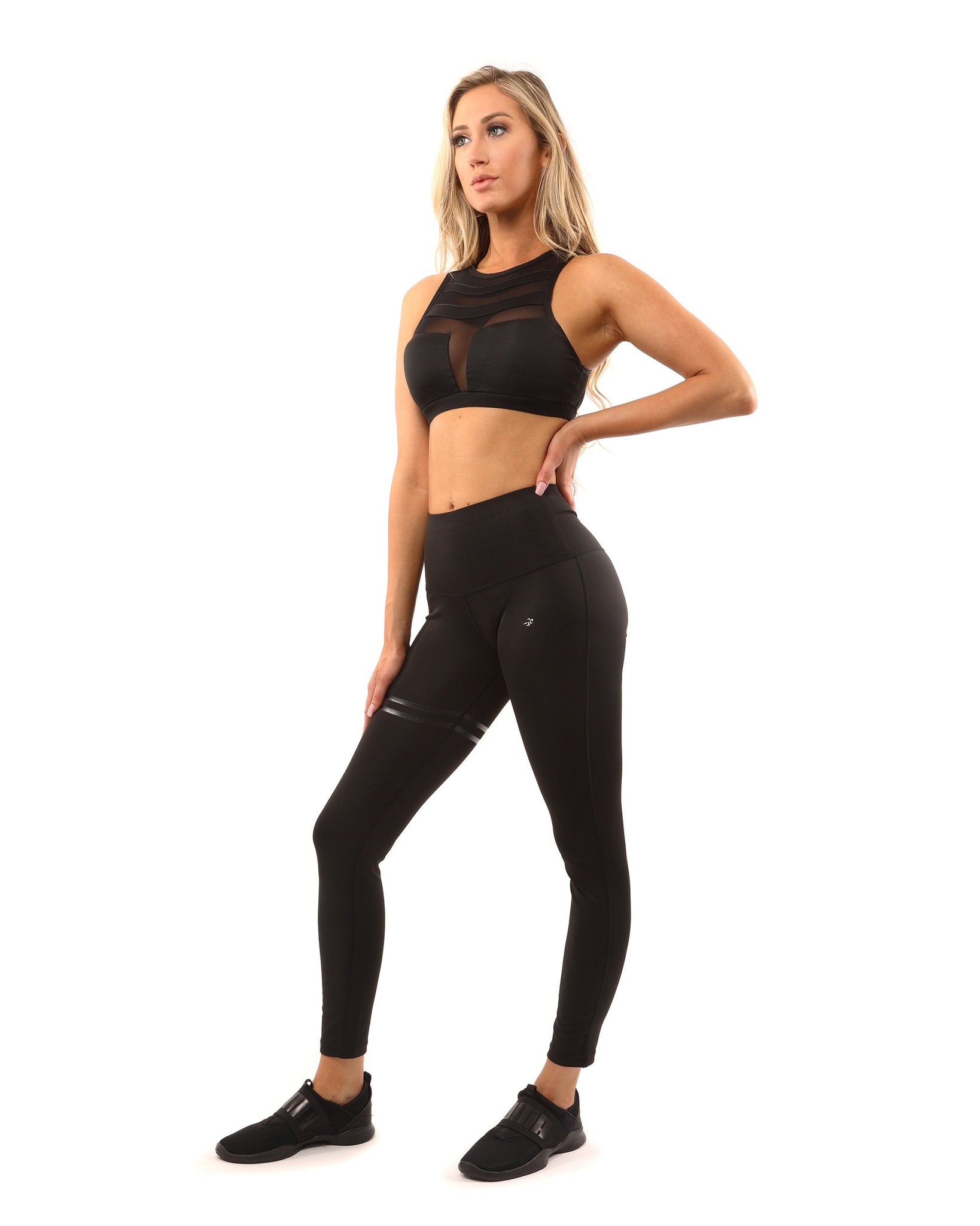 Here To Slay Activewear Legging Set - Black – Adictas Boutique LLC