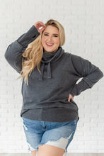 Load image into Gallery viewer, Mineral Basin Cowl Neck Pullover- Plus