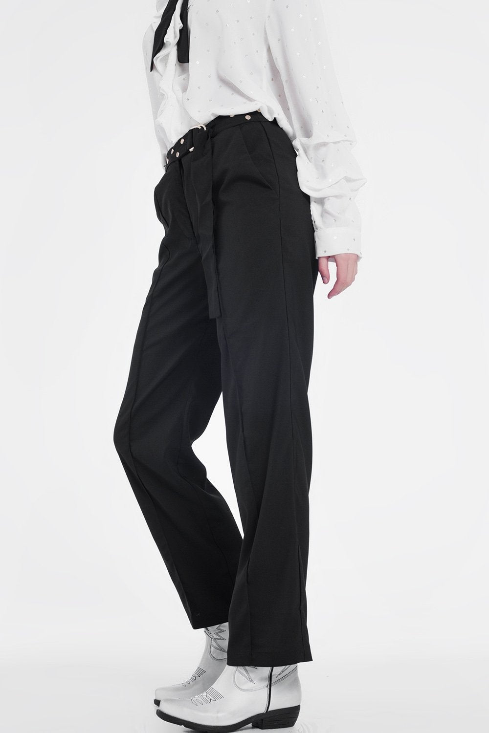 Black Wide Leg Pants