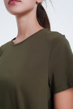 Load image into Gallery viewer, T-Shirt Dress in Khaki