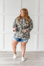 Load image into Gallery viewer, Sweet Camo Twill Jacket- Plus